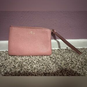 Coach Blush Pink Wristlet
